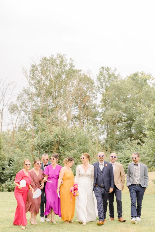 robe bonheur événement rose sourire